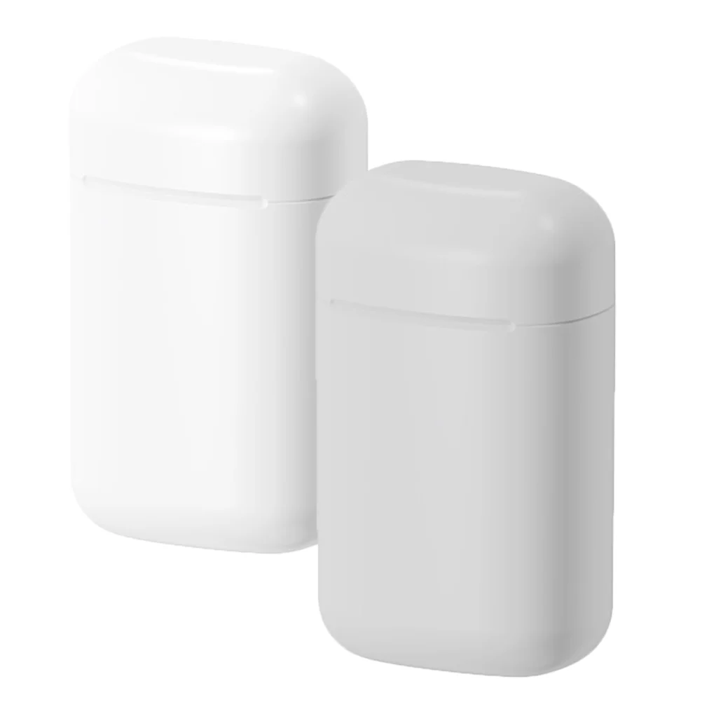 

2 Pcs Soap Box Container Travel Holder Clean Toilet Pp Boxes Holders Bathroom Supplies