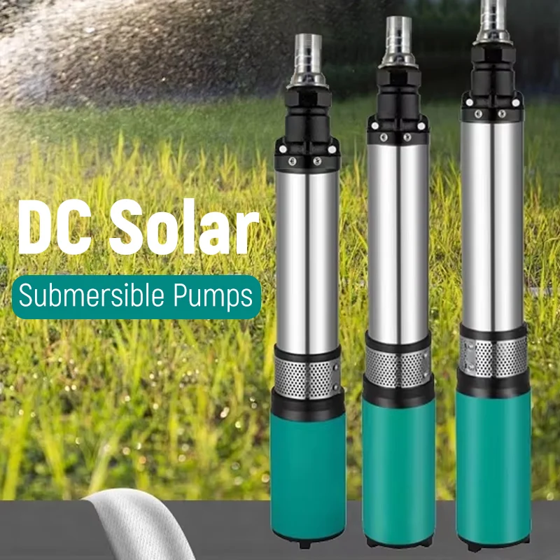 Pompe De Puits Profond Solaire 24V 220W – Grand Débit 6 M³/h, Levage 20m, Acier Inoxydable, Idéale Maison, Ferme, Jardin, Irrigation