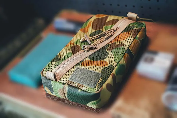 Outdoor Camouflage Aufbewahrungstasche Reise Diverse Werkzeuge Kabel Ladegerät Zubehör Aufbewahrungstasche – Detail 11