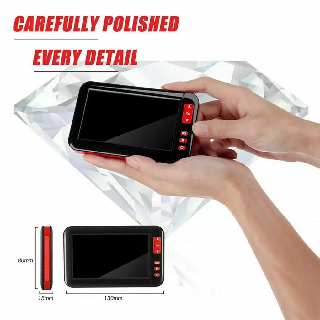 

Tube Scope Pipe Endoscope Fine Workmanship Practical Repairing Inspection Cam Repair Tool Craftsmanship Car Supplies