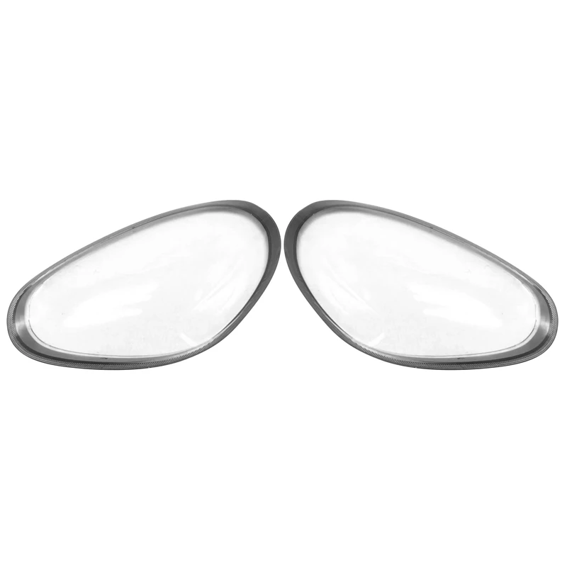 

For-Porsche 987 Cayman 2008-2012 Headlight Shell Lamp Shade Transparent Lens Cover Headlight Cover