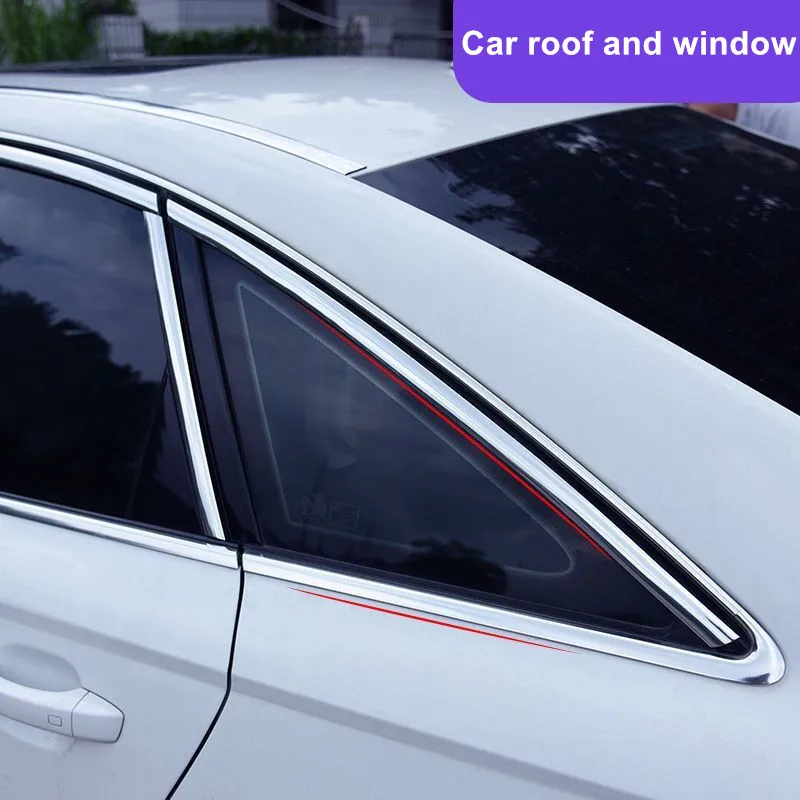 الكروم سيارة شريط مزخرف نافذة السيارات حافة الباب...