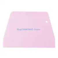 Grattoir à farine en plastique 5asd, couteau grattoir en plastique, accessoire cuisson, 2 couleurs choix 3
