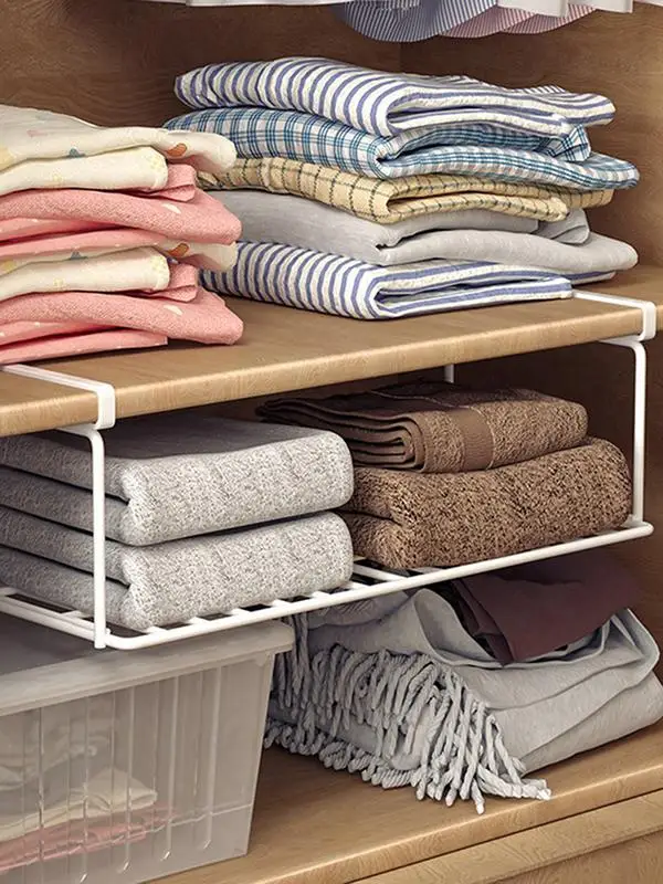 Simple Partition Shoe Tray Multi-Purpose Cabinet Shoes Shelves Space-saving Folding Shoe Storage Rack Under Shoe Rack 3