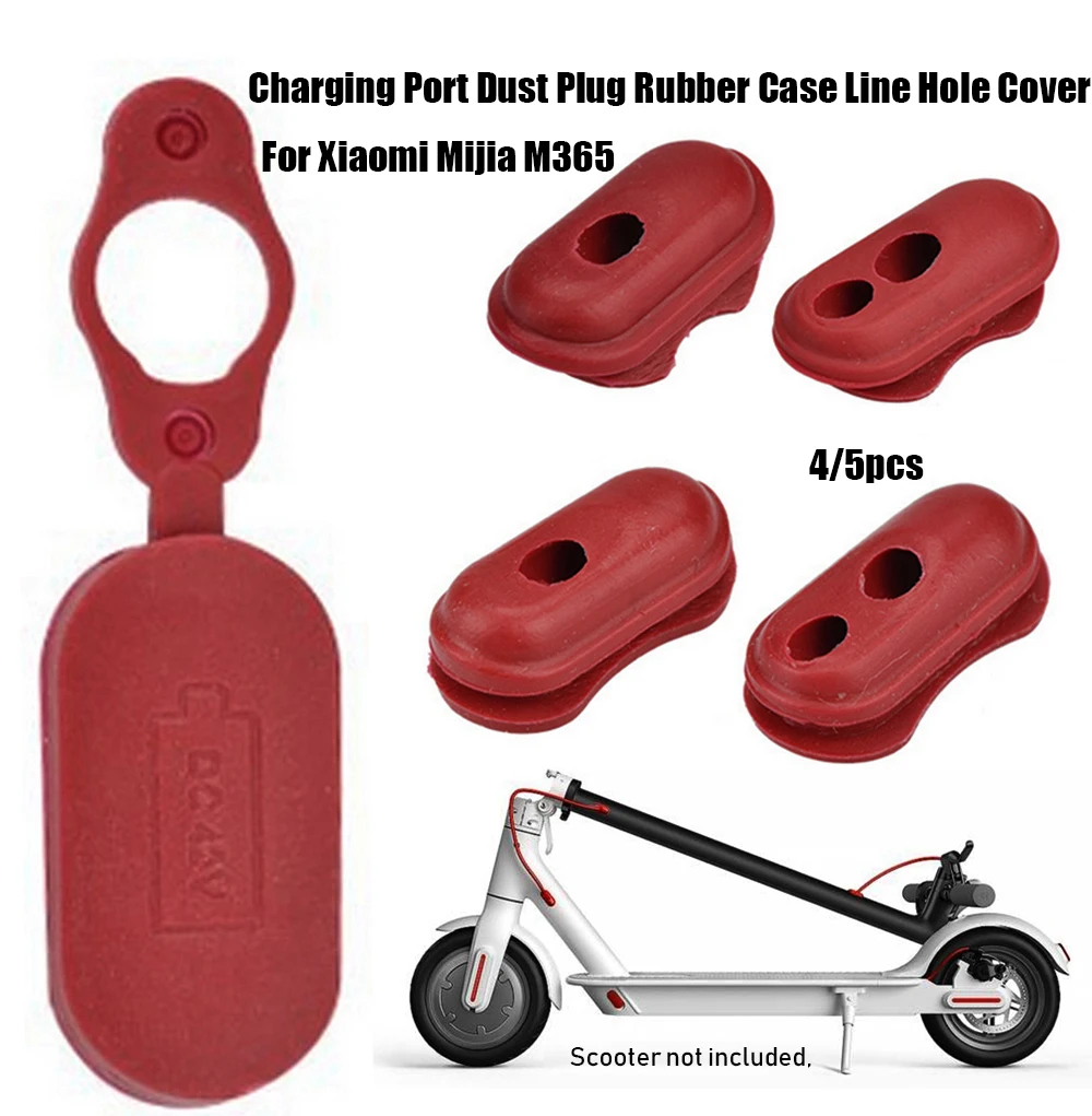 Accessori Outdoor Tool Dust Plug Case Charge Port Cover Parti Di Scooter Elettrici Sostituzione Scooter Per Xiaomi M365