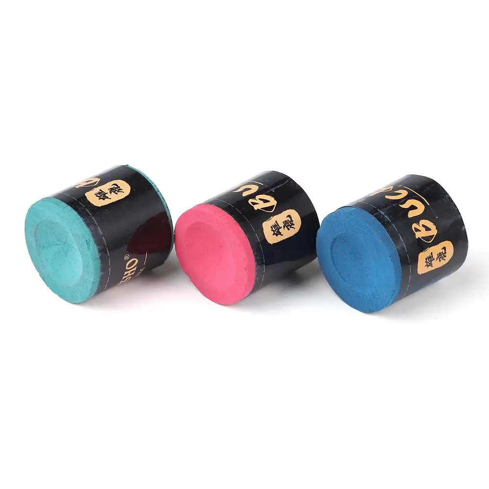 2 Teile/satz Blau Grün Rot No-slip Billard Kreiden Pool Queue Kreide Snooker Einfach Pulver Billard Kreide Pool zubehör – Detail 10