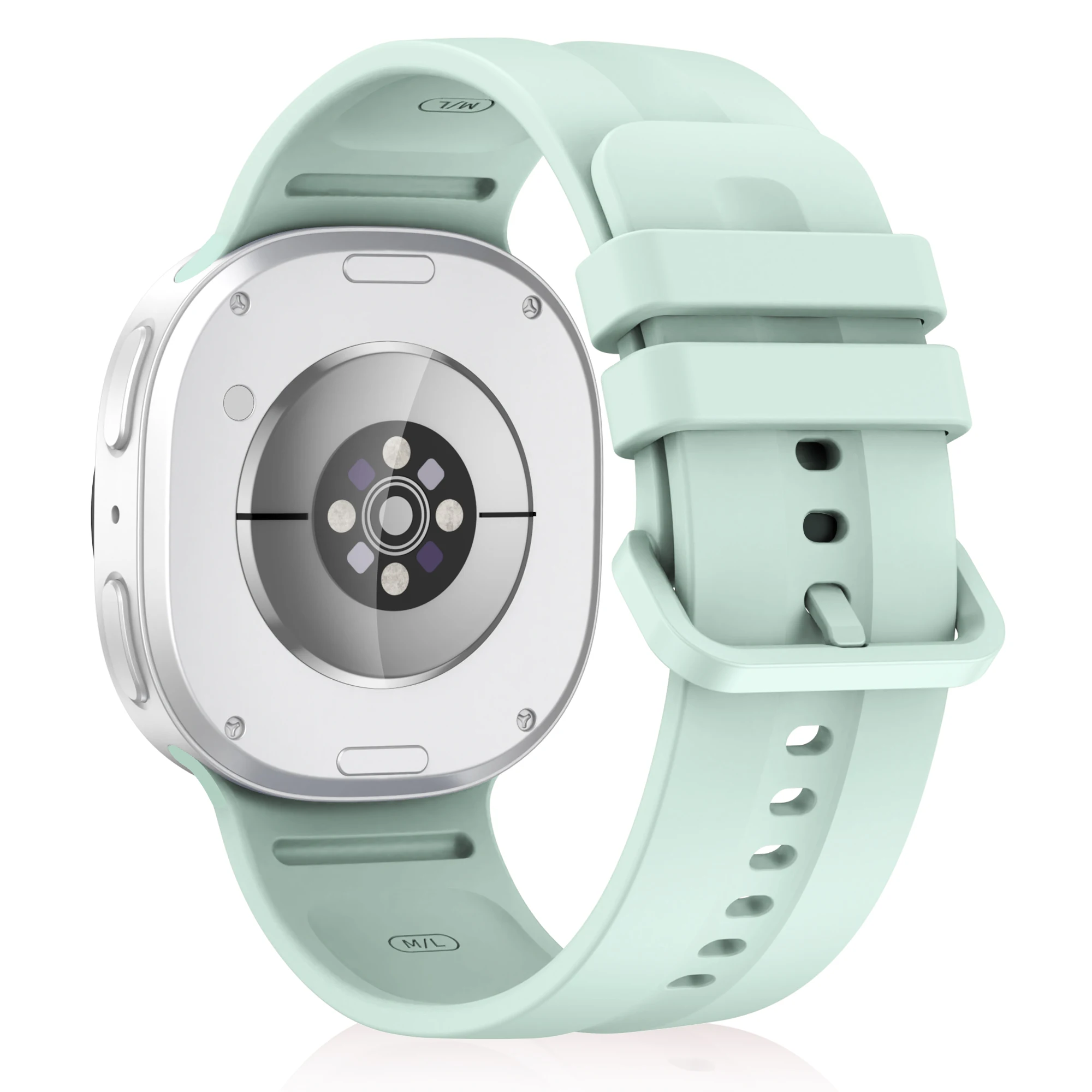 Premium Silicone Sport Wristband for Smartwatches - Original Strap Replacement
