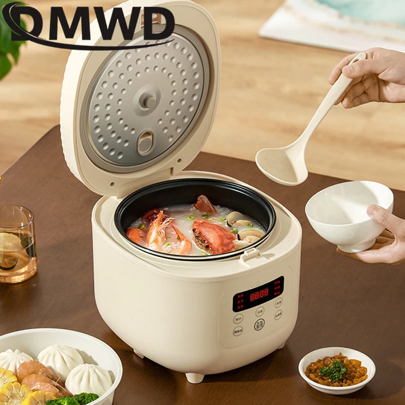 3L Electric Rice Cooker Intelligent Automatic Multicooker Soup Stew Pot 1-4 People Porridge Cooking Machine Food Steamer Warmer