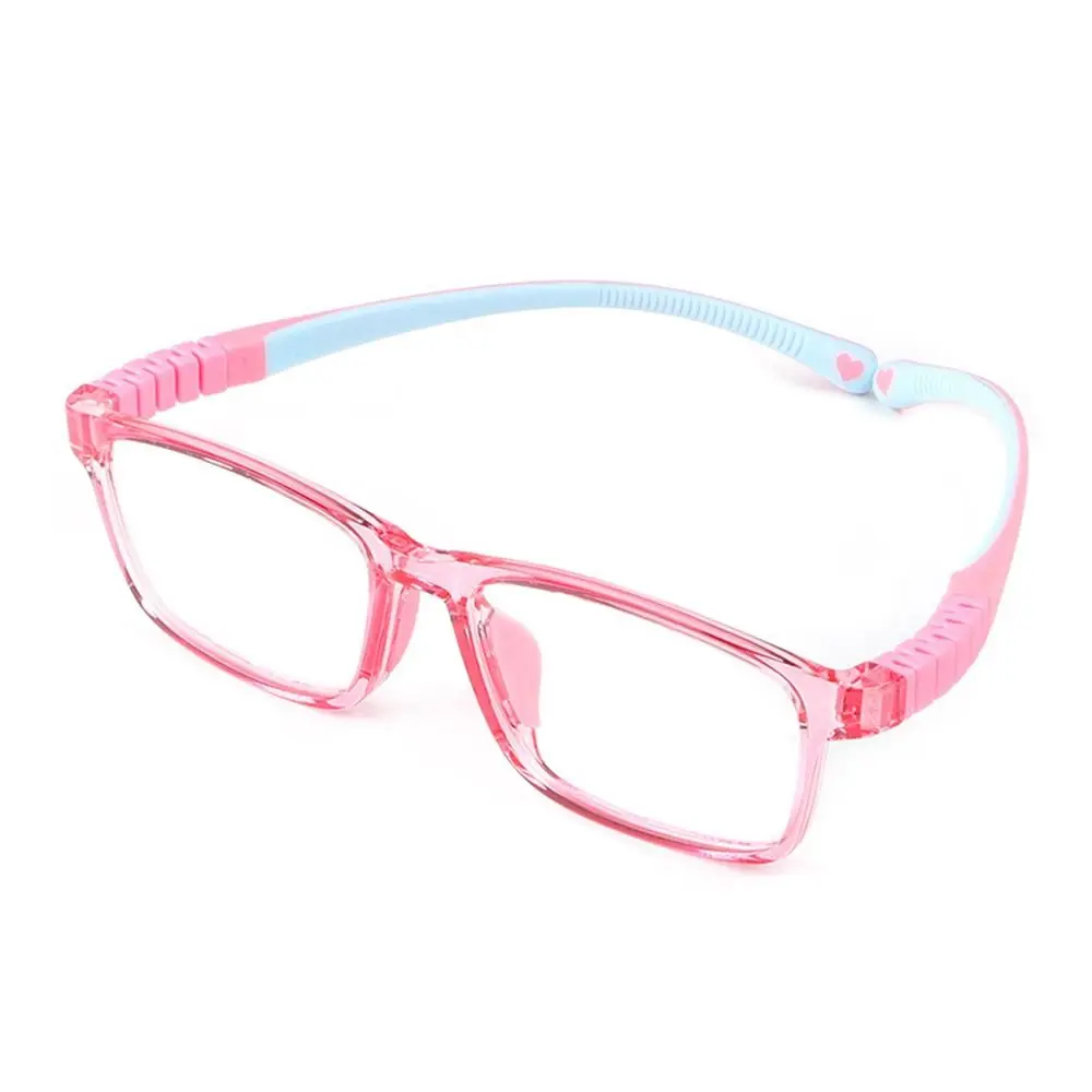 Kinder Jungen Mädchen Augenschutz Computerbrille Silikon Bequeme Brille Ultraleichter Rahmen – Detail 11