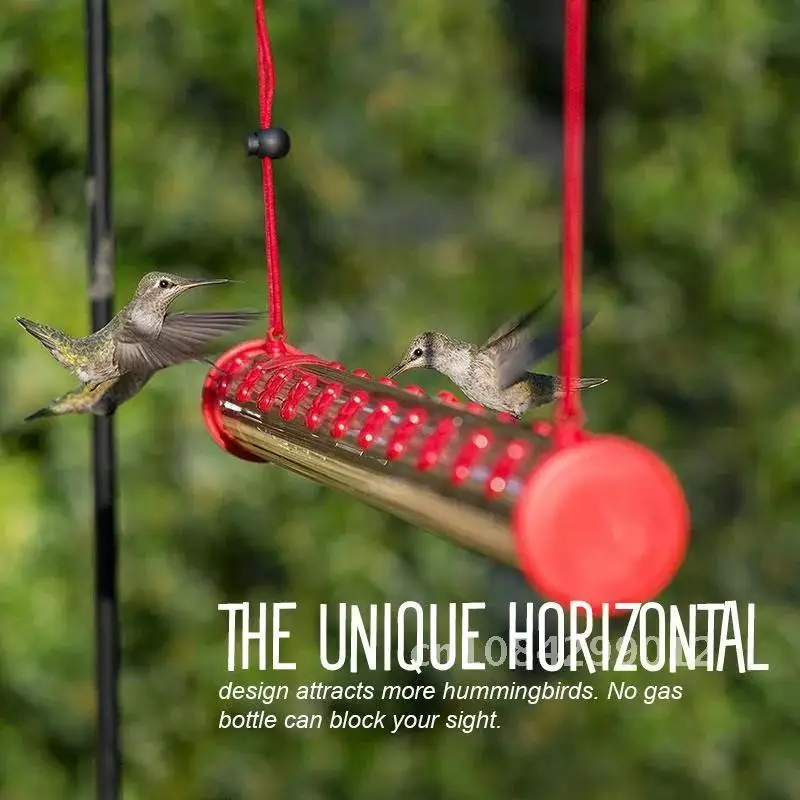 

Top Bird Feeder Hummingbird Feeder With Red Tube Garden Accessories Outdoor