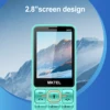 MKTEL M82 Feature Phone 2.4inch Display Dual Sim Dual Standby MTK6261M 1800mAh MP3/MP4/FM/Radio/Bluetooth/GPRS/GSM 850/900/1800/ 2