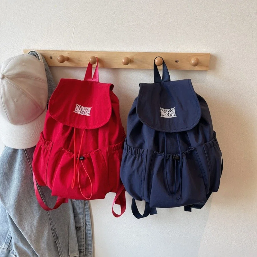 Casual Large Capaci Student Backpack Women's 2026 New Sle Outdoor Faion Commuting Bag Lightweight Simple Design Multifu Backpack