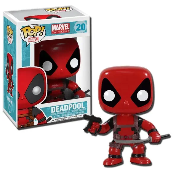 Nuovo Funko Pop Deadpool #20 Brinquedos Action Figure Giocattoli Per Bambini Compleanno Natale Regalo Di Natale