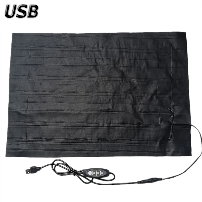 

Гибкая кожаная Подогреваемая подставка USB для кемпинга, пищи, Ланч-бокс с электрическим подогревом, чашка для воды, подогрев