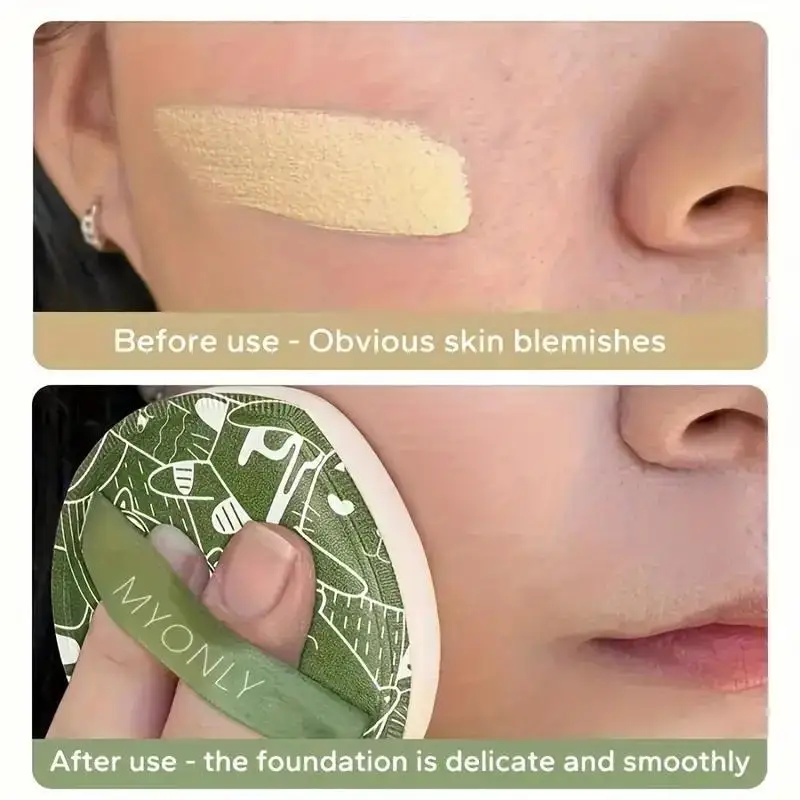 Makeup Brush Set 3 Pcs/Box Soft Air Cushion Puff Concealer Brush Round Blender Sponges Elastic Marshmallow Cosmetic Foundation Powder Set