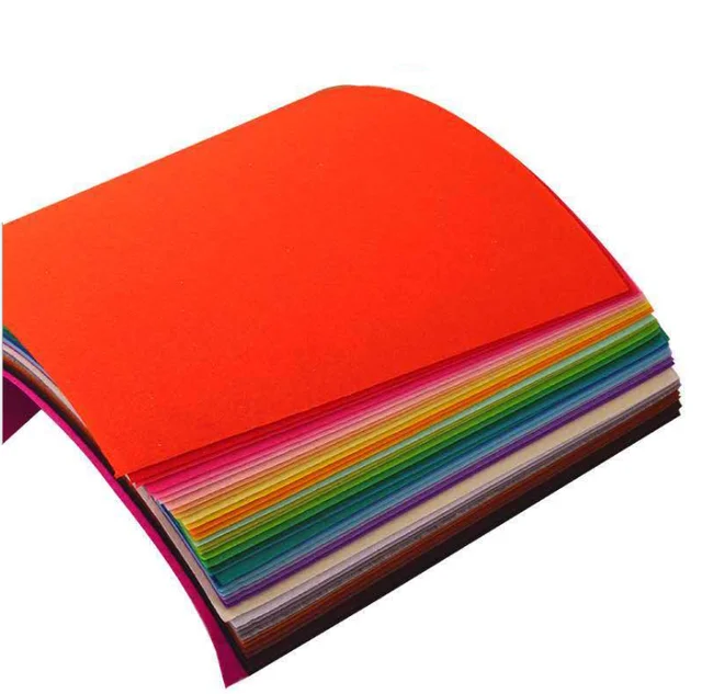 40 Pcs Nonwoven Felt Fabric Bundle 4