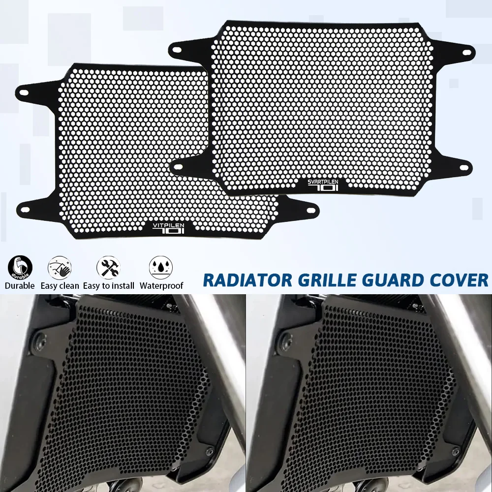 

Защитная сетка для топливного бака Husqvarna Svartpilen 701 2021 2022 2023 Vitpilen 701 2018 2019 CNC радиатор решетка радиатора Защитная крышка