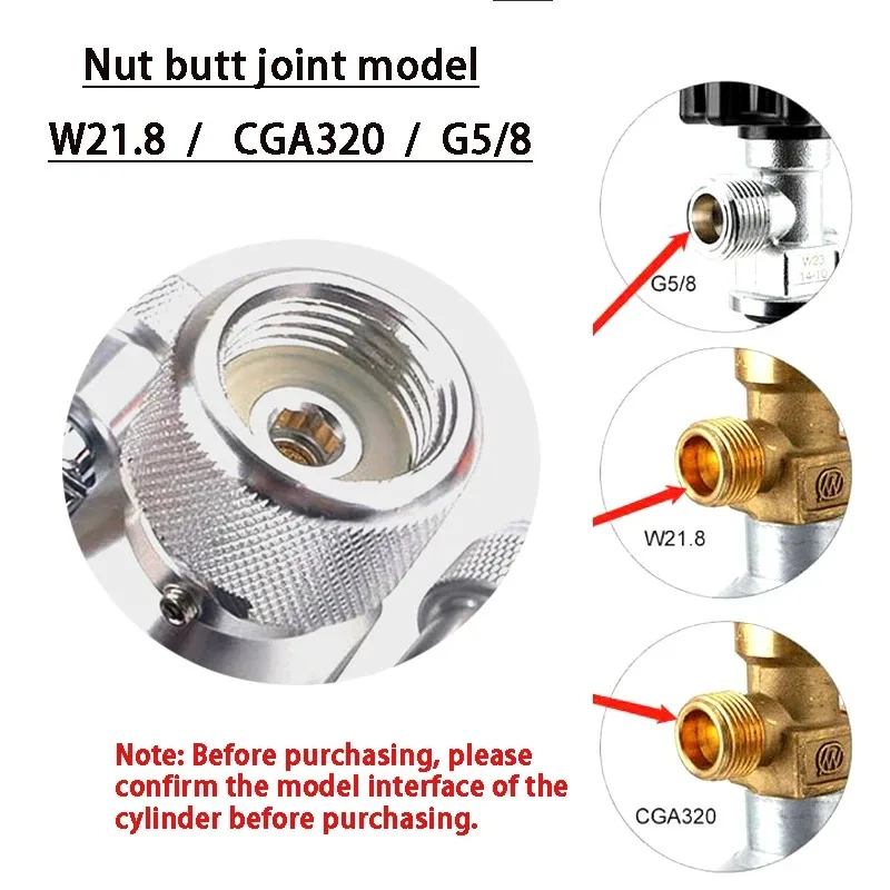 Regulador de CO2 para Acuario AC100-240V con Contador de Burbujas, Kit de Válvula Solenoide, Sistema de Reacción de CO2 para Peceras, Válvula Reductora de Presión de CO2