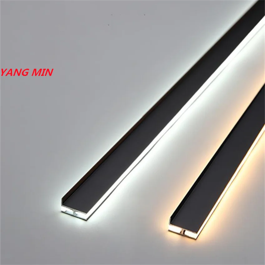 

Free Shipping Silicone LED Profile up and down Lighting Emitting LED Strip Channel for Closet Decorative Lighting