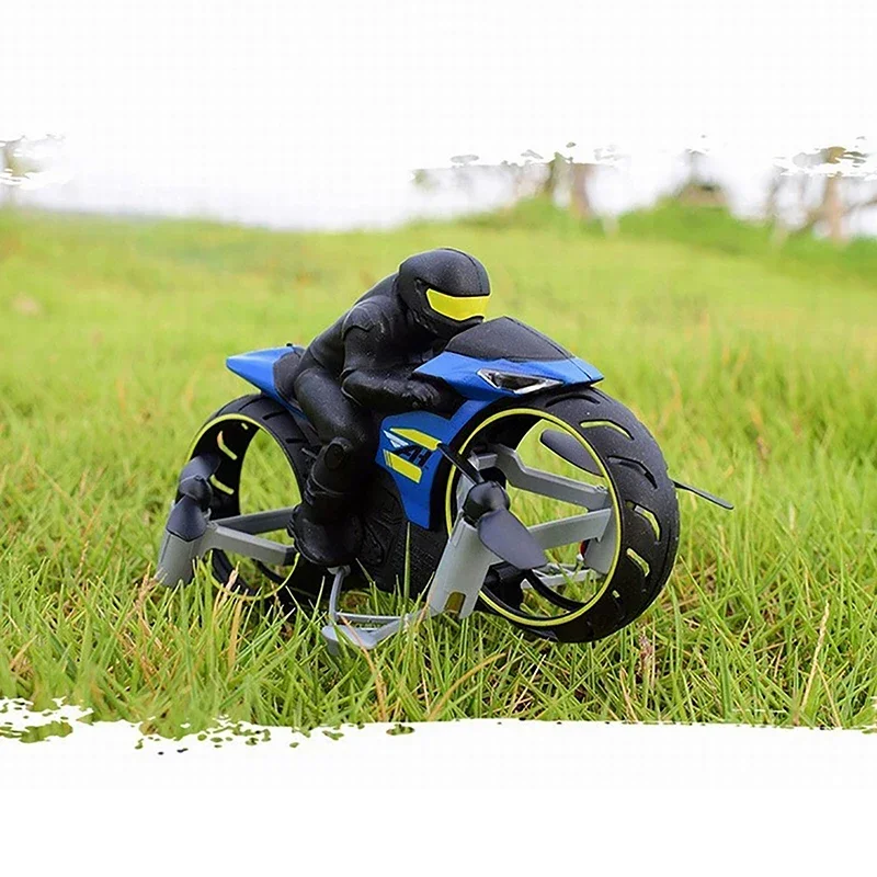 2-In-1 Land/Air Mode Flying High Speed Motorcycle One Key Switch Stunt 2.4G RC Drone Intelligent Quadcopter Kid Toy Gift 6