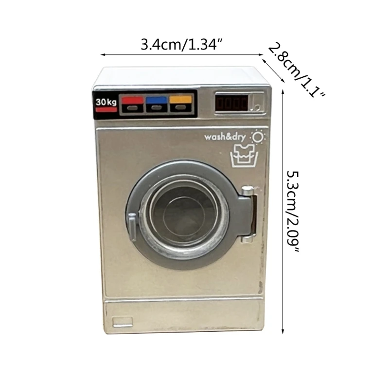 1:12Doll house Washer And Dryer Dollhouses Dryers DIY DollHouses Washing Machine 6