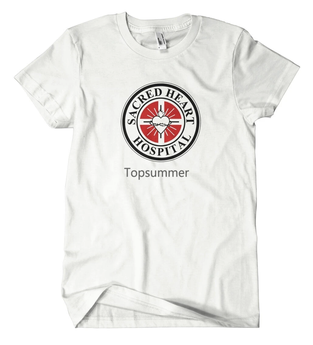 T-Shirt Cuore Sacro Doctor Scrubs Studio Medico University Uni Series Fun