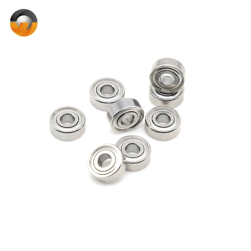 10Pcs MR93ZZ 3x9x4 mm ABEC-7 Miniature Bearing Deep Groove Ball Bearing High Quality MR93ZZ