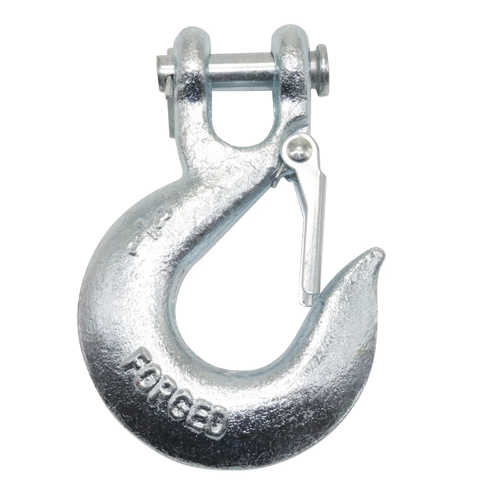 Connecteur De Treuil En Alliage D'aluminium 30000lb - Crochet De Remorquage Rouge Avec Protection Caoutchouc - Pour Câbles Synthétiques 3/8"