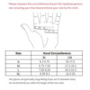 2023 Wrist Strap Gloves for Men Women Half Finger Breathable Anti Slip Training Gym Workout Gloves 3