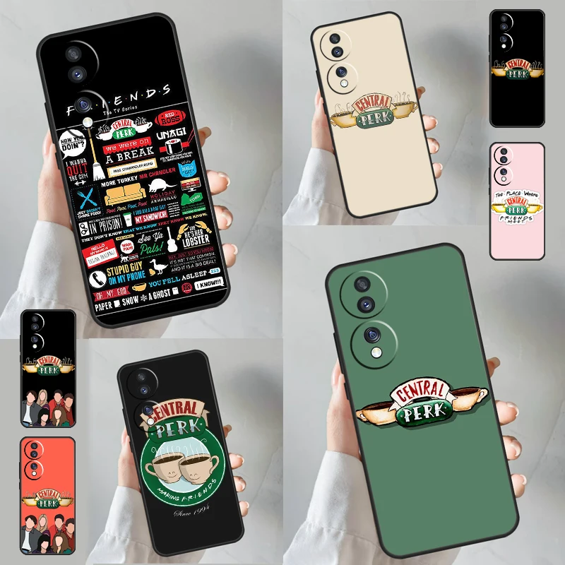Central Perk Friends Themed Protective Smartphone Case - Chic Design Cover