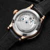 SEAKOSS Double Globe Automatic Rotating Men Mechanical Watches Earth Flywheel Device Men's Military Wristwatches 1963 Clock 2