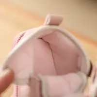 Baby girl cotton shoes princess boots baby autumn and winter cotton shoes 0-1-2 years old 3 soft sole toddler shoes 5