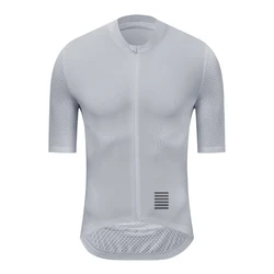 Men's Breathable Short Sleeve Cycling Jersey - Summer Road Bike Shirt Pro Team Edition - Asia 3XL (EU XXL) (Dusk YJZ624)