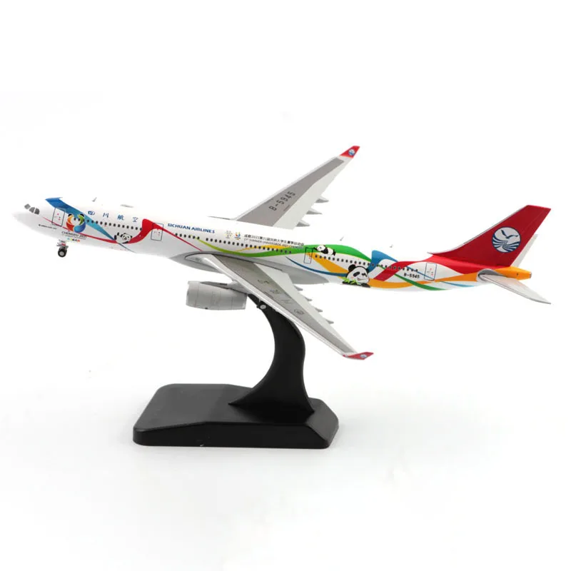 

Diecast Sichuan Airlines A330-300 Civil Aviation Aircraft Alloy & Plastic Model 1:400 Scale Diecast Toy Gift Collection Display