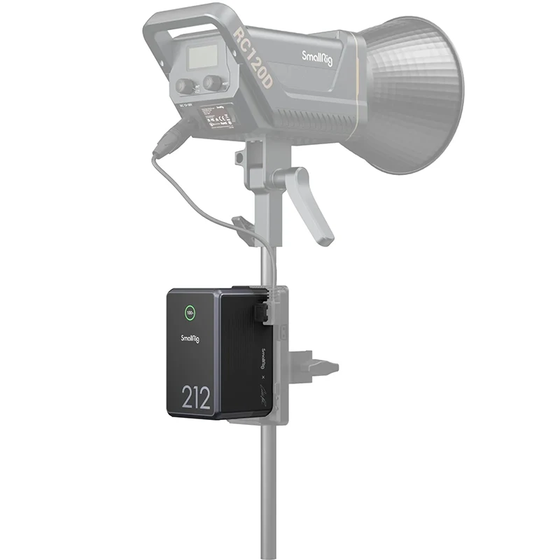 SmallRig VB212 212Wh Mini V-Mount Battery 140W Fast Charging High-Capacity Type-C/D-TAP Input/Output 4293 Batteries 4293