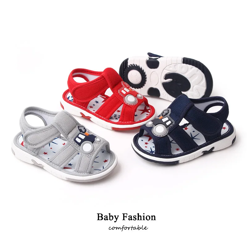 SummerBabySandalsBoyGirlShoesFlatAntislipSoftRubberSoleBrownBabyShoesFirst.jpg