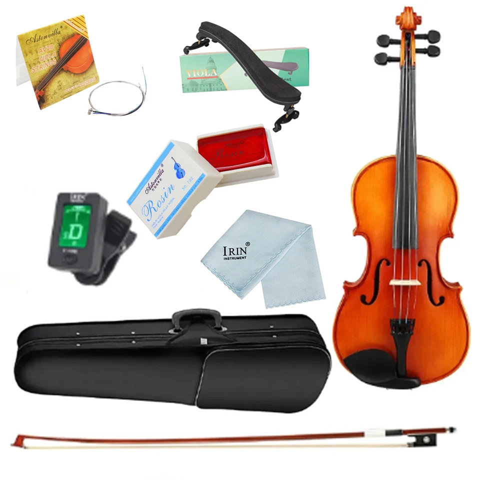 Astonvilla 4/4 Viola Natural Acoustic Spruce Panel 16 Inch Natural