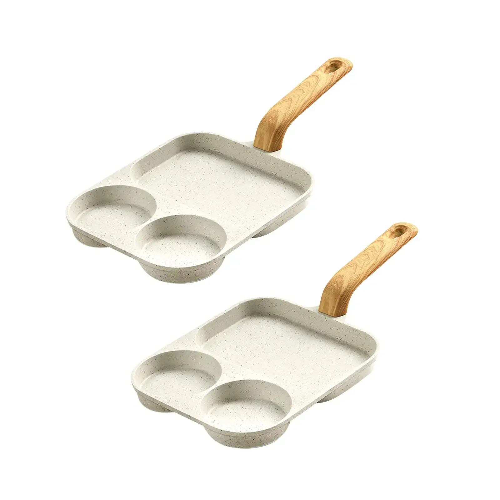 Egg Frying Pan Multifunctional Breakfast Maker Cookware Pancake Pan Egg Cooker for Baking Cooking Vegetable Burger