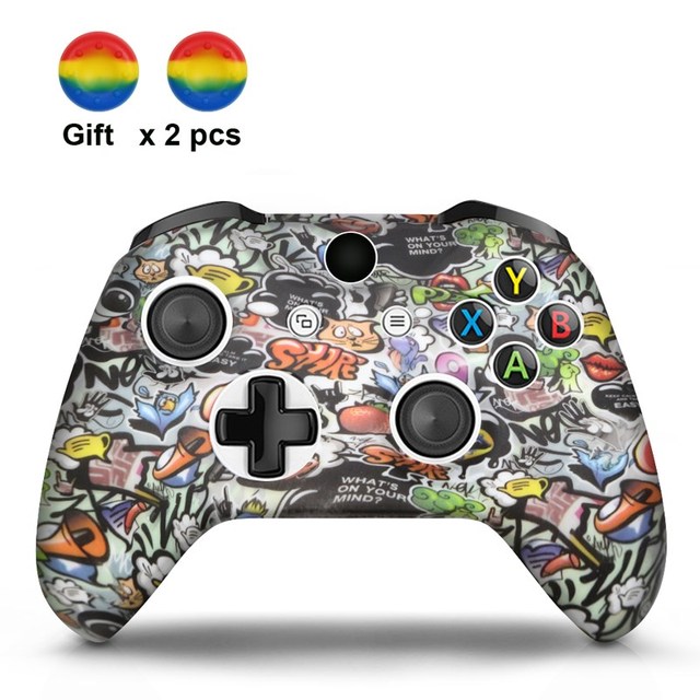 Colors Silicone Gamepad Protective Thumb Grips Caps Case Skin For XBox One Slim Controller Protector Controle Cover Joystick