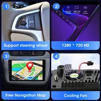 Автомобильный радиоприемник Android 2 Din, беспроводной Carplay для Suzuki Swift 2003-2010, мультимедийный плеер, стереонавигация, головное устройство, авто аудио — изображение 5