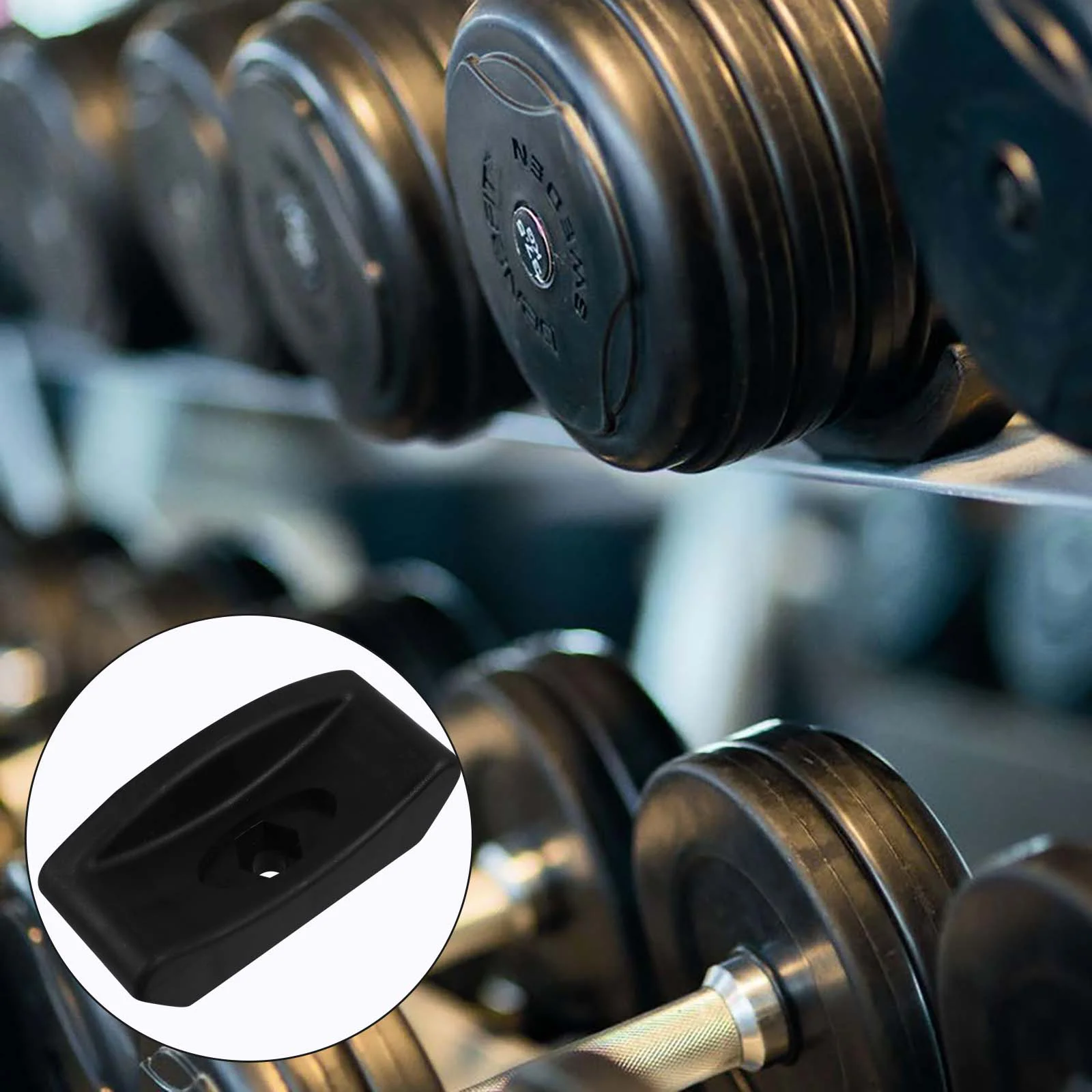 

4 Pcs Dumbbell Rack Support for Storage Dumbbells Holders Stand Organizer Saddle