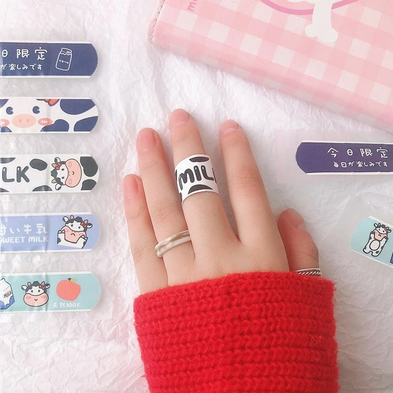 20pcs/box Waterproof Bandages First Aid Hemostasis Band Aid Stickers Cute Cartoon Animals Pig Plaster Wound Emergency Kit
