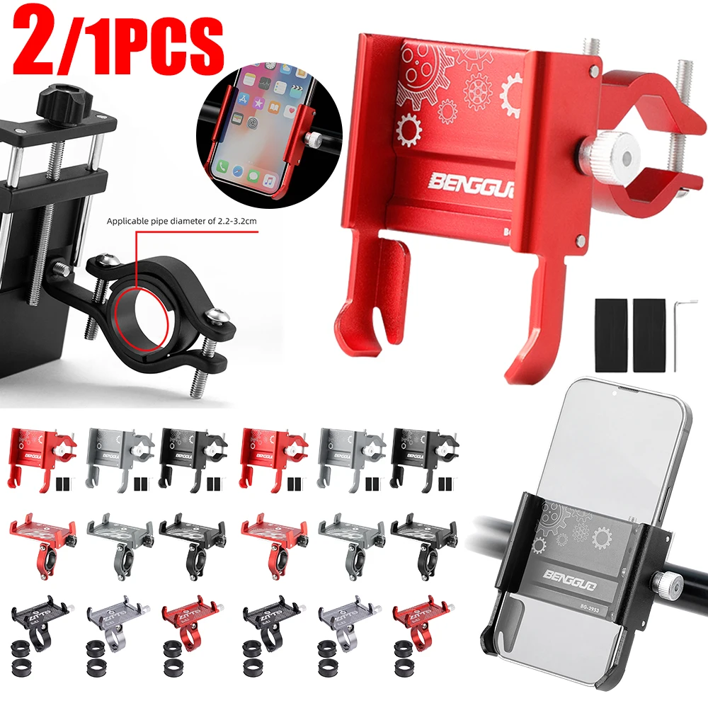 2/1PCS bicykl telefon držák 360° rotace MTB jízdní kolo telefon GPS závorky koloběžka motocykl řídítka namontovat buňka telefon stánek