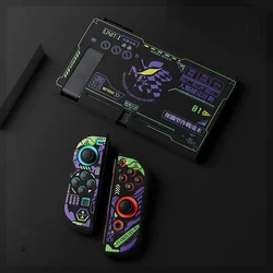 Evangelion Anime Protective Switch Case - Joy - Con Cover & Game Accessories Gift - switch NS (Evangelion A)