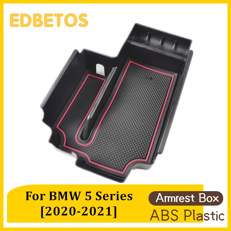 Car Central Armrest Storage Box For Bmw 5 Series G30 G31 2020 2021 Center Console Organizer