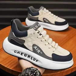 Men Fashion Casual Sports Shoesulcanized Shoes Men Spring Fashion Sneakers Thick Bottom Platform Casual Shoes Zapatillas Hombre