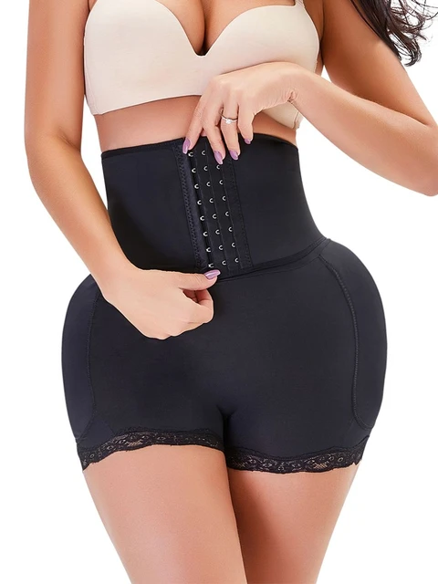 Lace Sexy Reductora Butt Lifter Tummy Control Body Shaper Waist