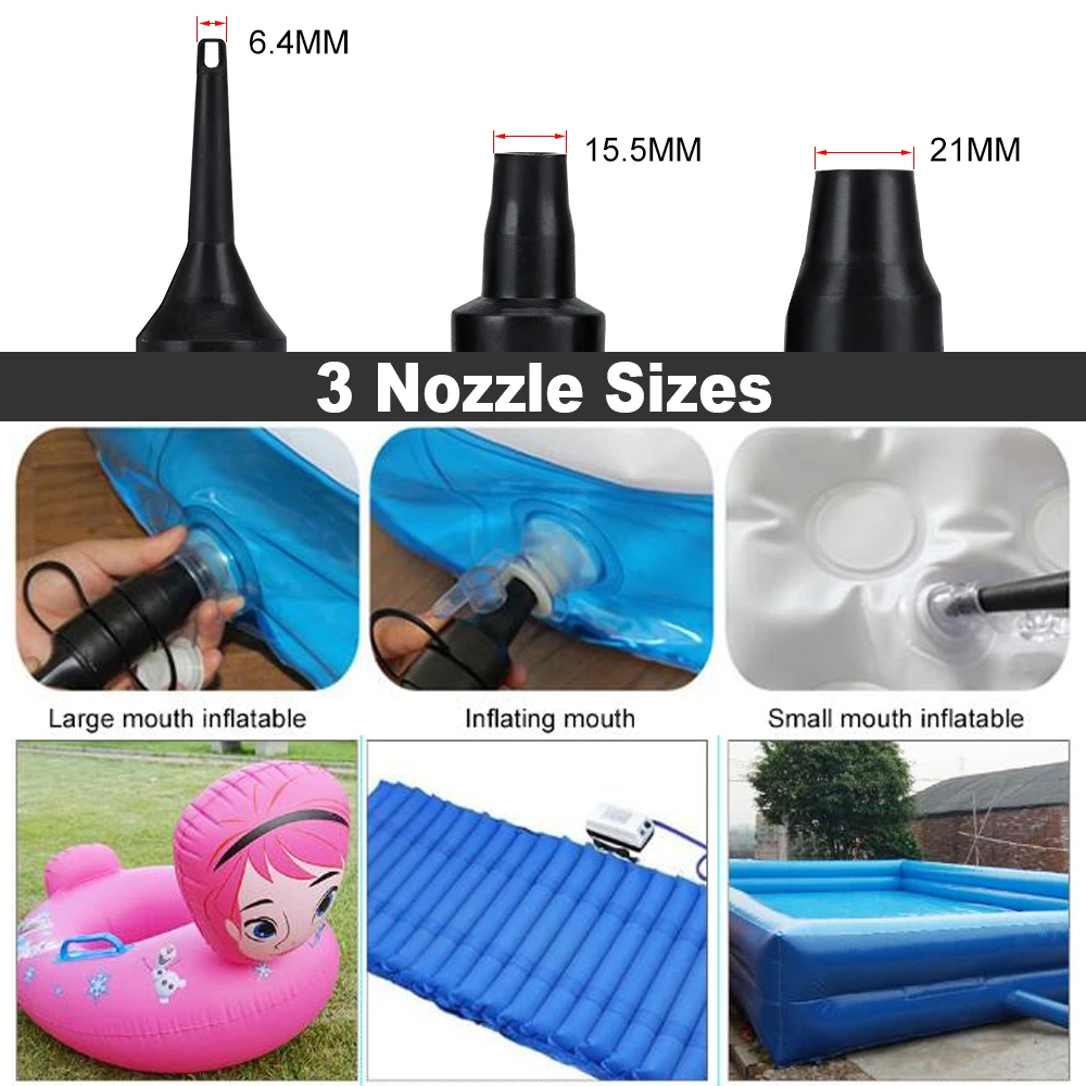 DC 12v Portable Electric Air Pump Air Mattress Boat Car Auto Inflatable Pump For Car Camping Inflator air pump,inflatable pump
