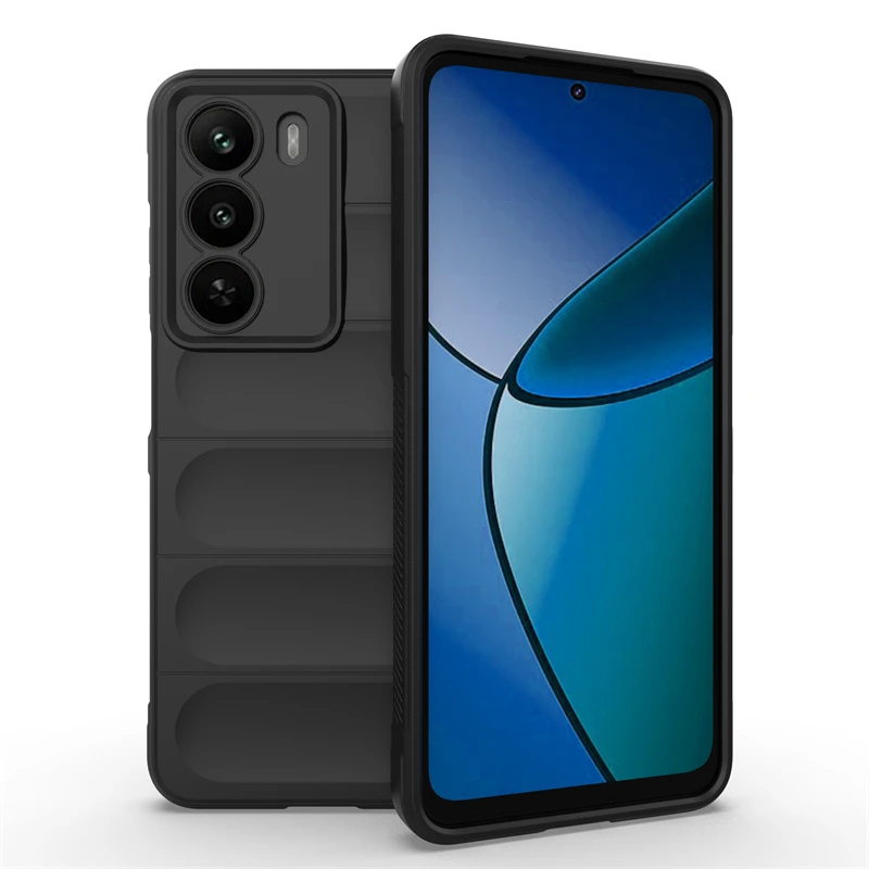 Shockproof Anti-Slip Soft TPU Silicone Phone Case - Enhanced Protection and Grip