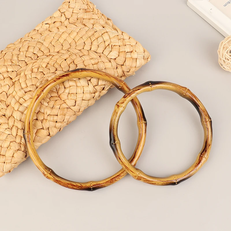 

1 шт., Бамбуковая ручка-вешалка для сумок